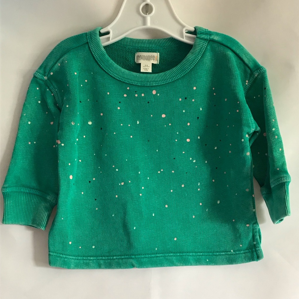 GYMBOREE Faded Green Sweatshirt